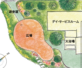 庭（広場・遊歩道）